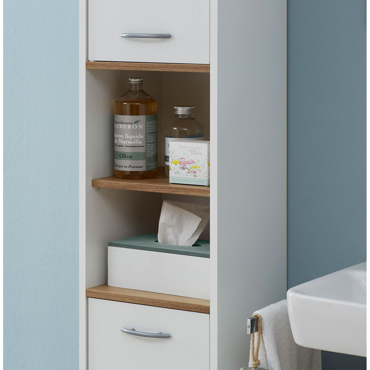 Pelipal Hochschrank Sina 33 x 195,5 x 28 cm weiß Bild 4