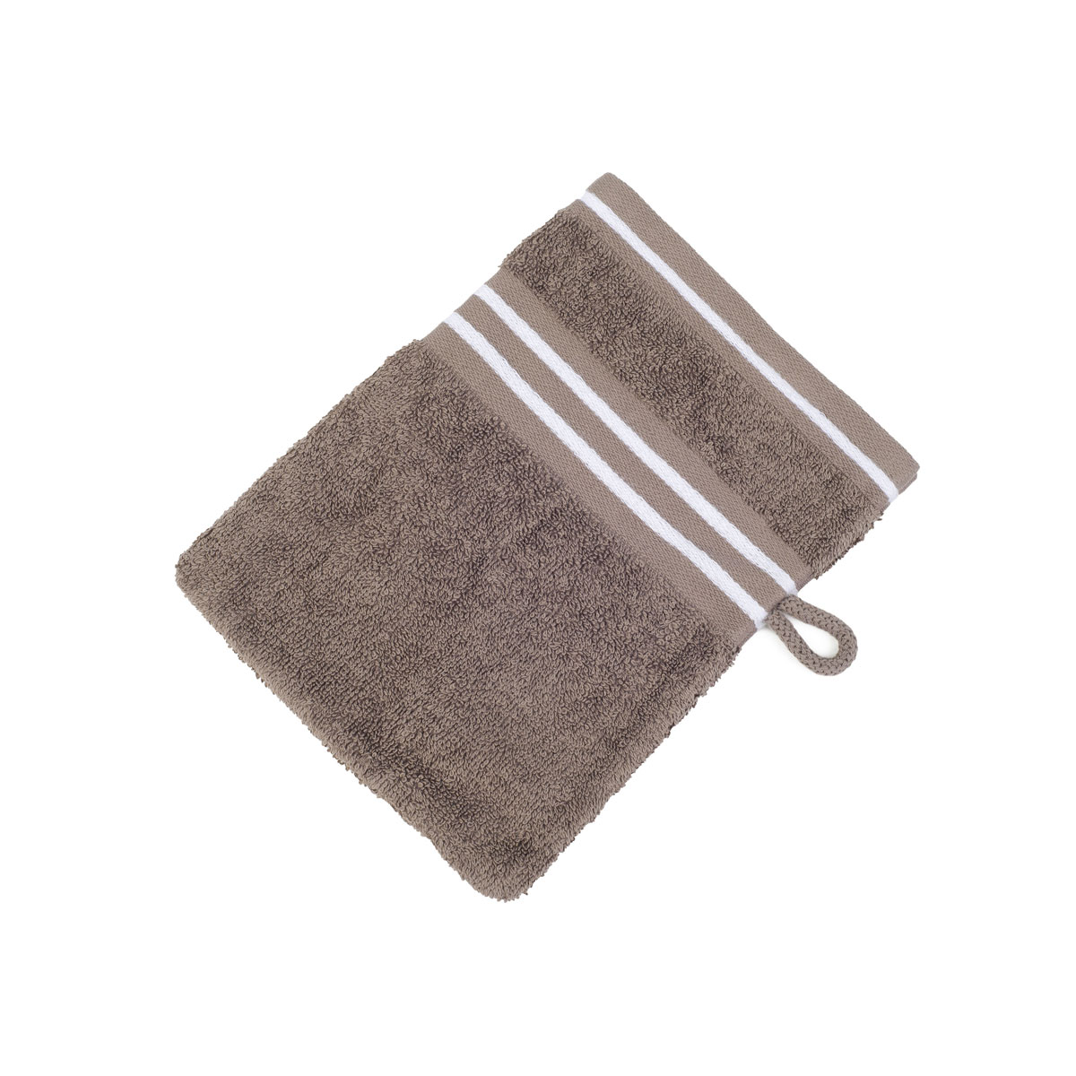 Gözze Frottier-Waschhandschuh Rio 16 x 21 cm taupe vollfarbig Bild 2