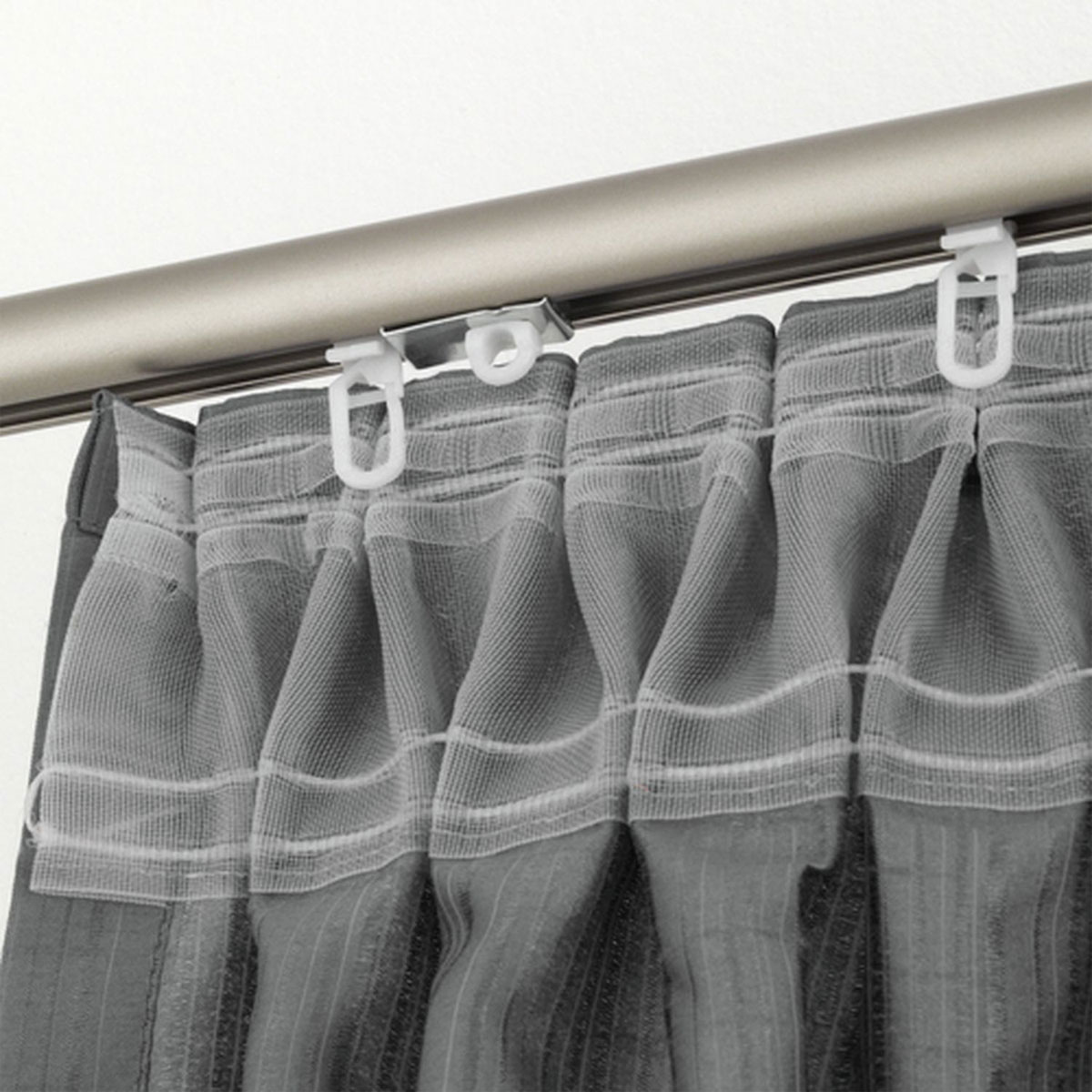 Gardinia Feststeller 2 stk weiß Bild 2