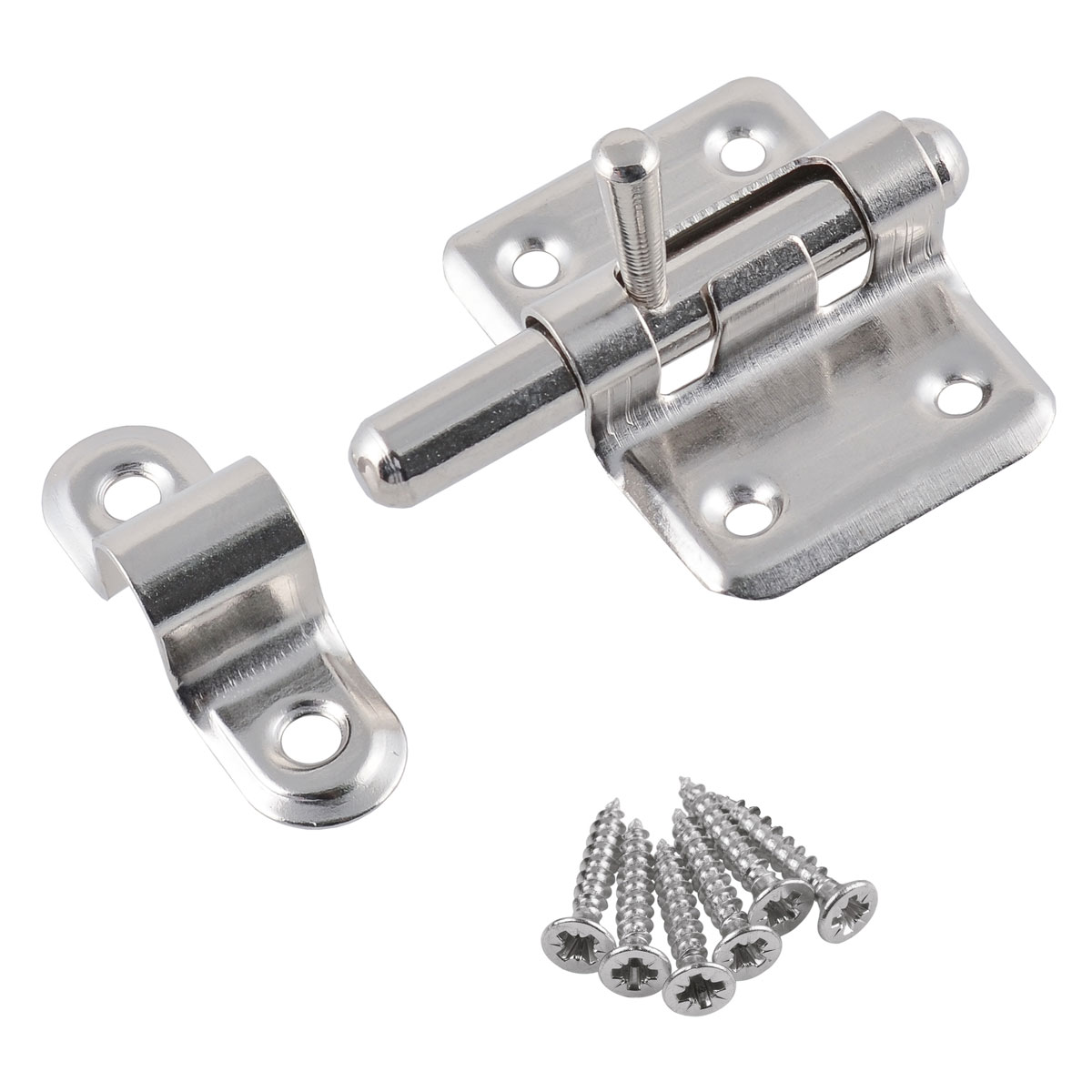 Suki Grendelriegel vernickelt 3,5 cm Bild 3