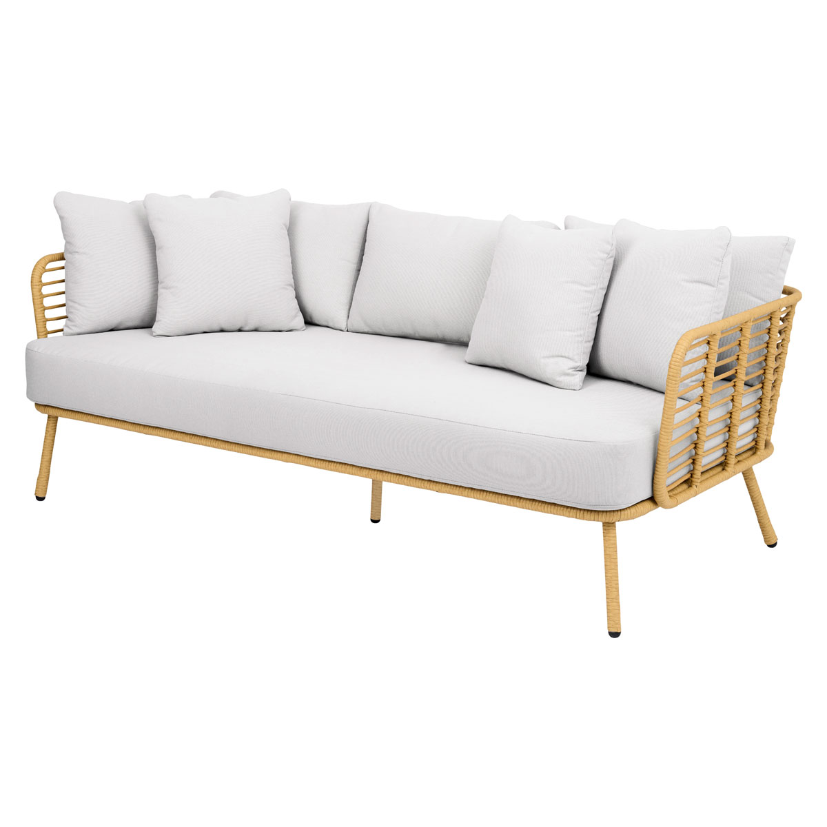 Haveson Gartensofa Elba inkl Kissen-Set