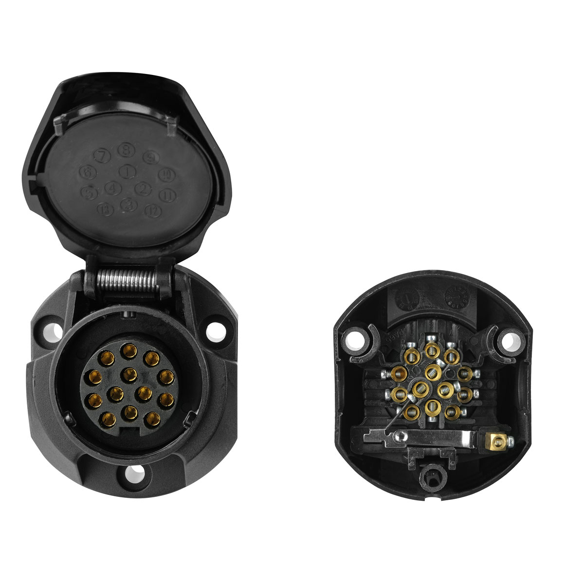 LAS 10005 Steckdose 13-polig mit Abschaltautomatik Bild 2