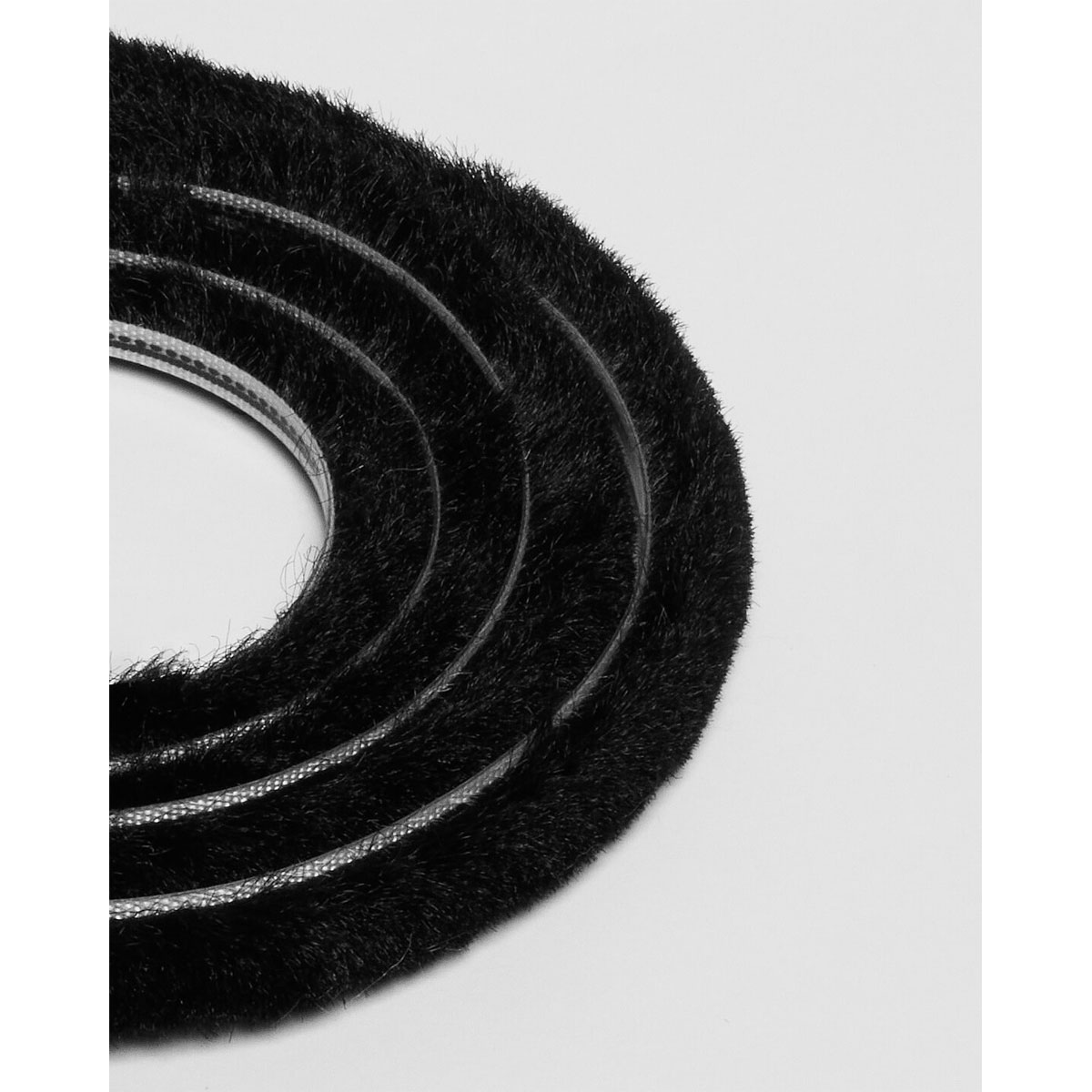 Hibitaro  Staubbürste zum Einziehen Schwarz 6 Meter