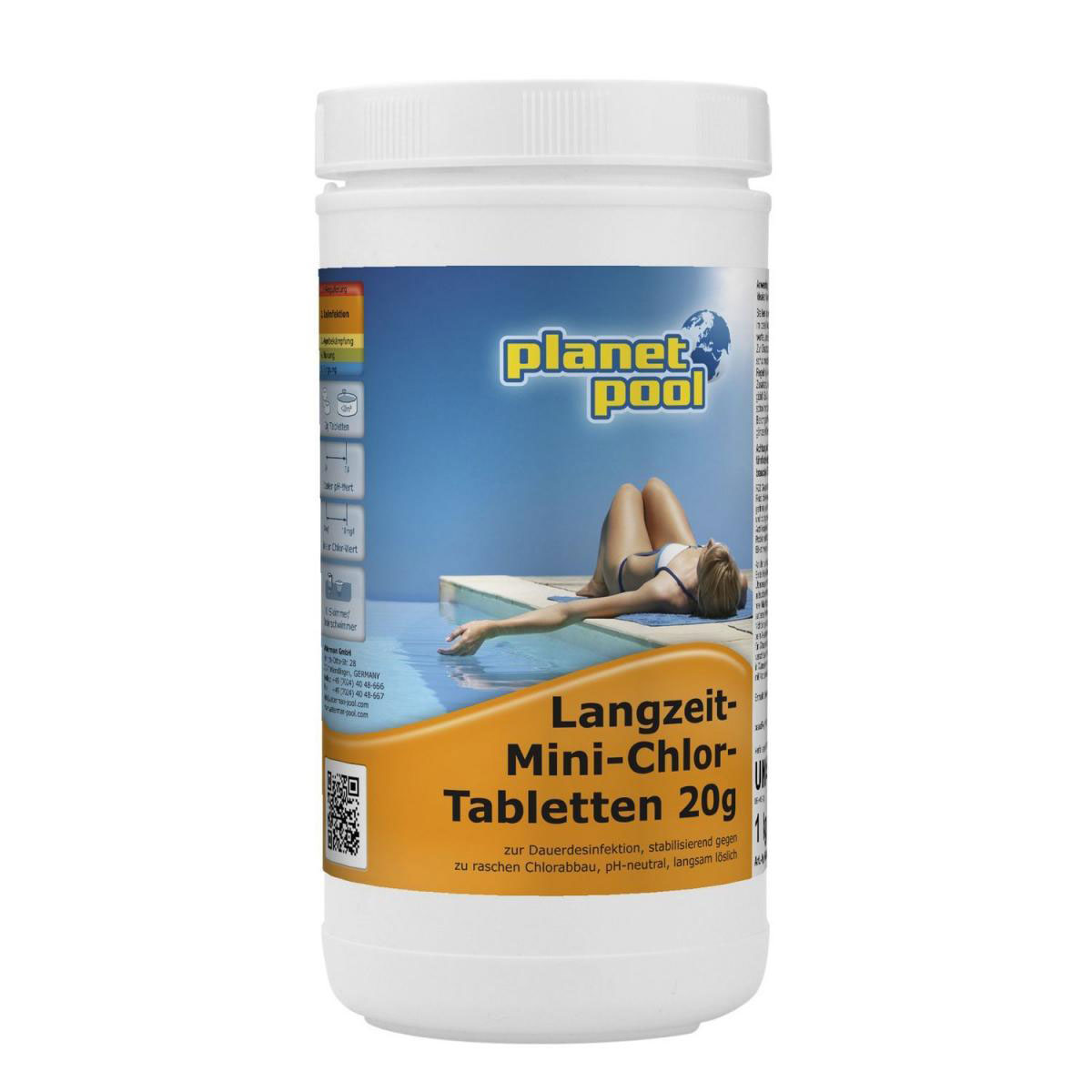 Langzeit-Mini-Chlor-Tabletten, 1kg