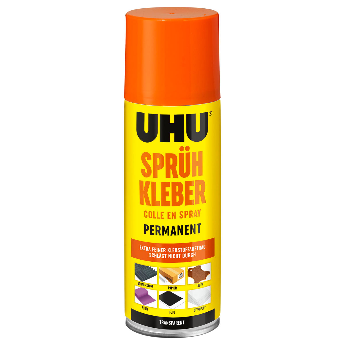 UHU  Sprühkleber transparent 200 ml