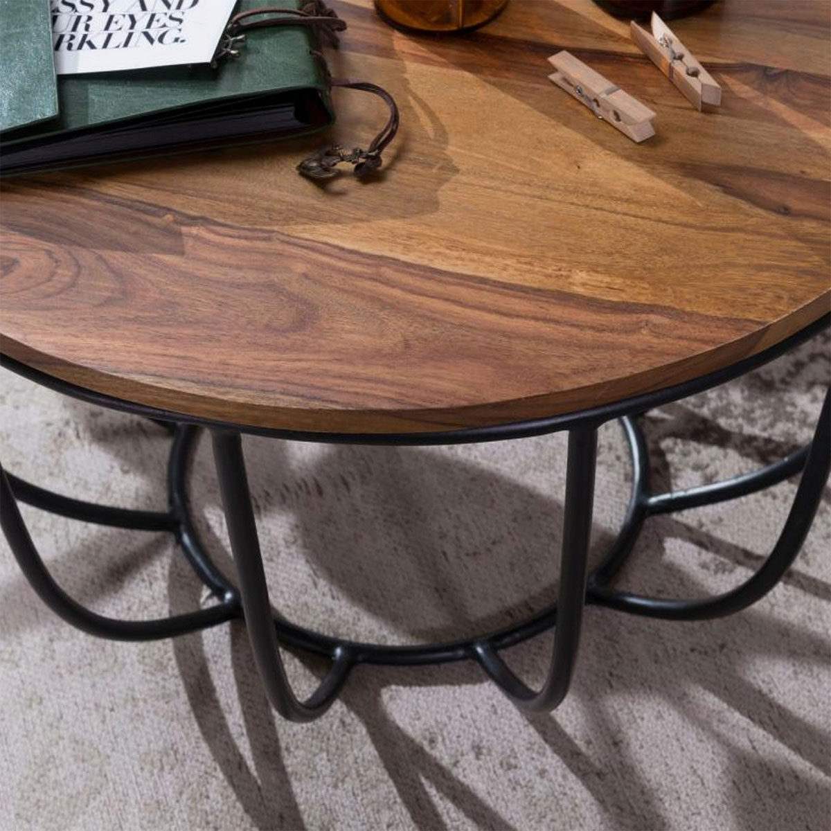 Wohnling Couchtisch „Manora“, Braun Bild 3