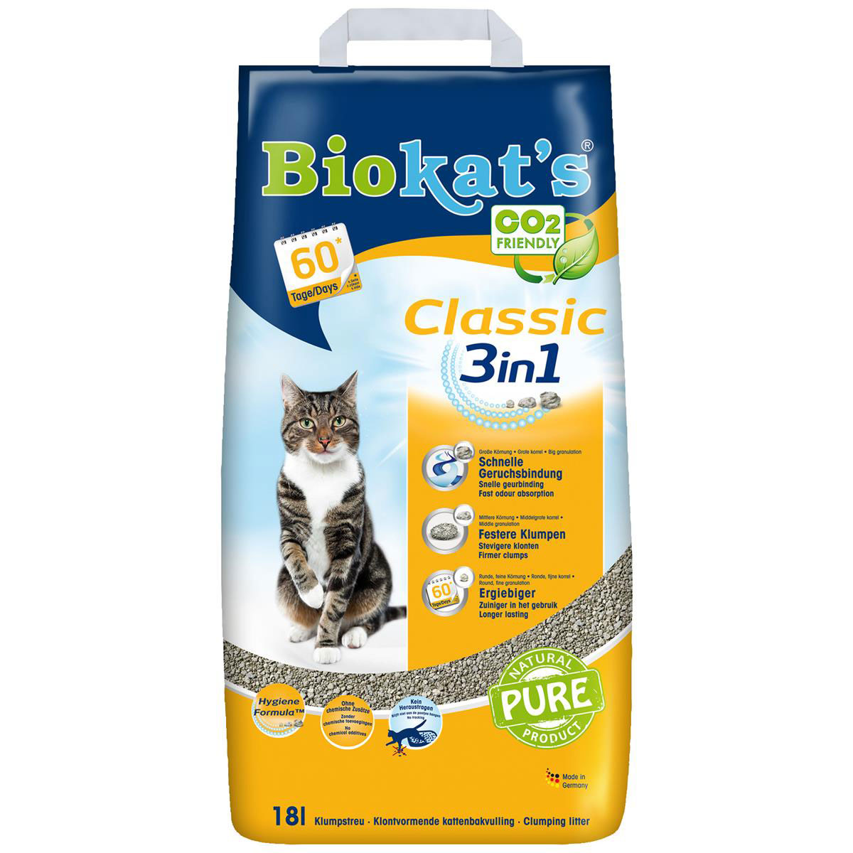 Biokats Klumpstreu Classic 3in1 18 l