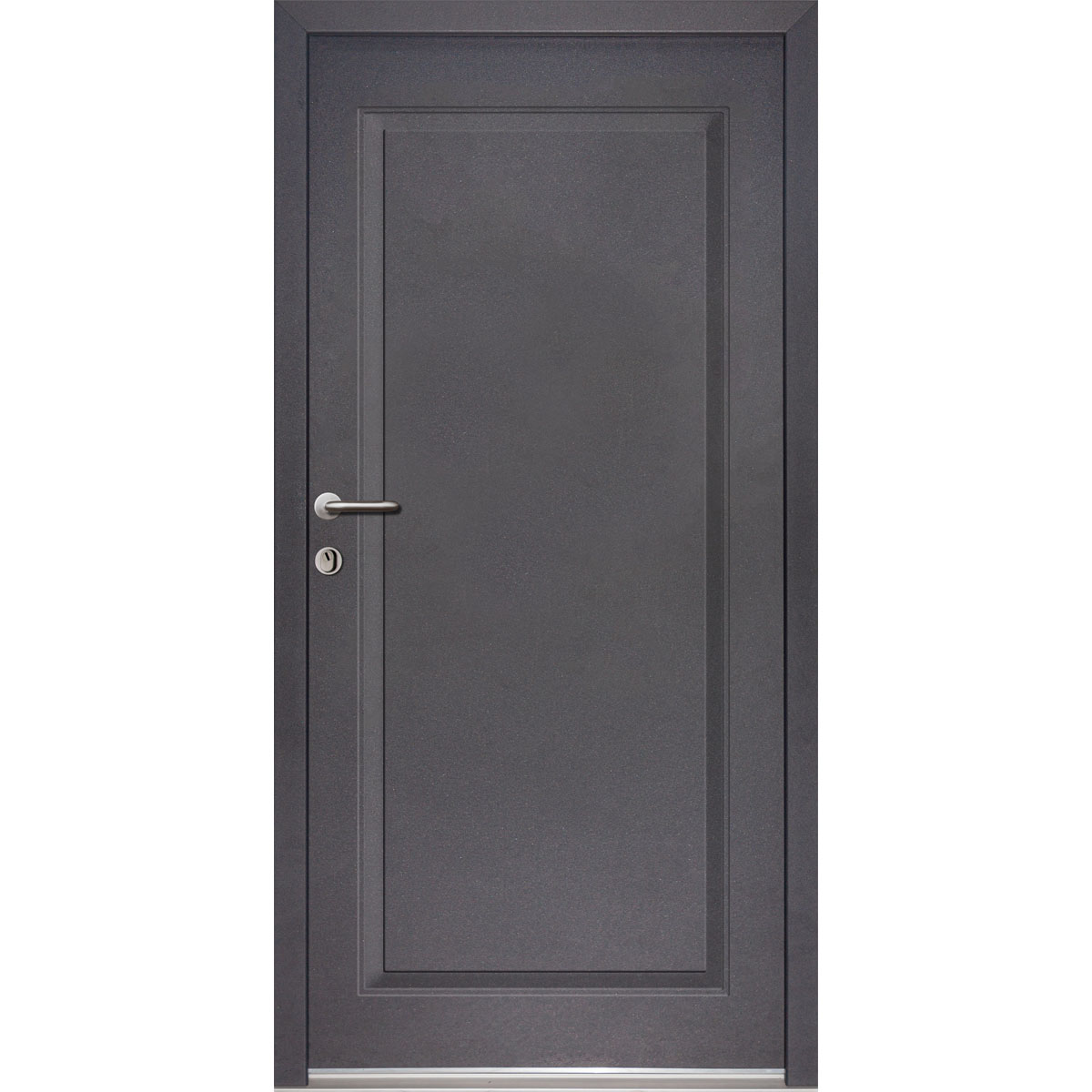 SplenDoor  Sicherheits-Nebeneingangstuer NS3 RC2  88x198 Anthrazit links