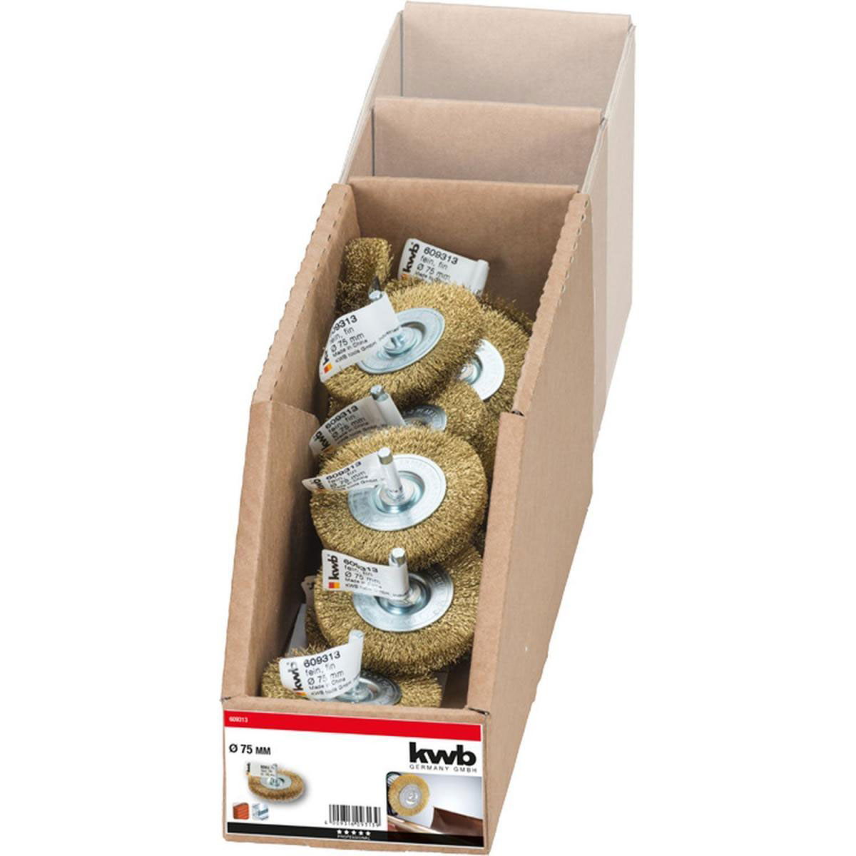 kwb  Scheibenbürste Durchmesser 75 mm Bild 2