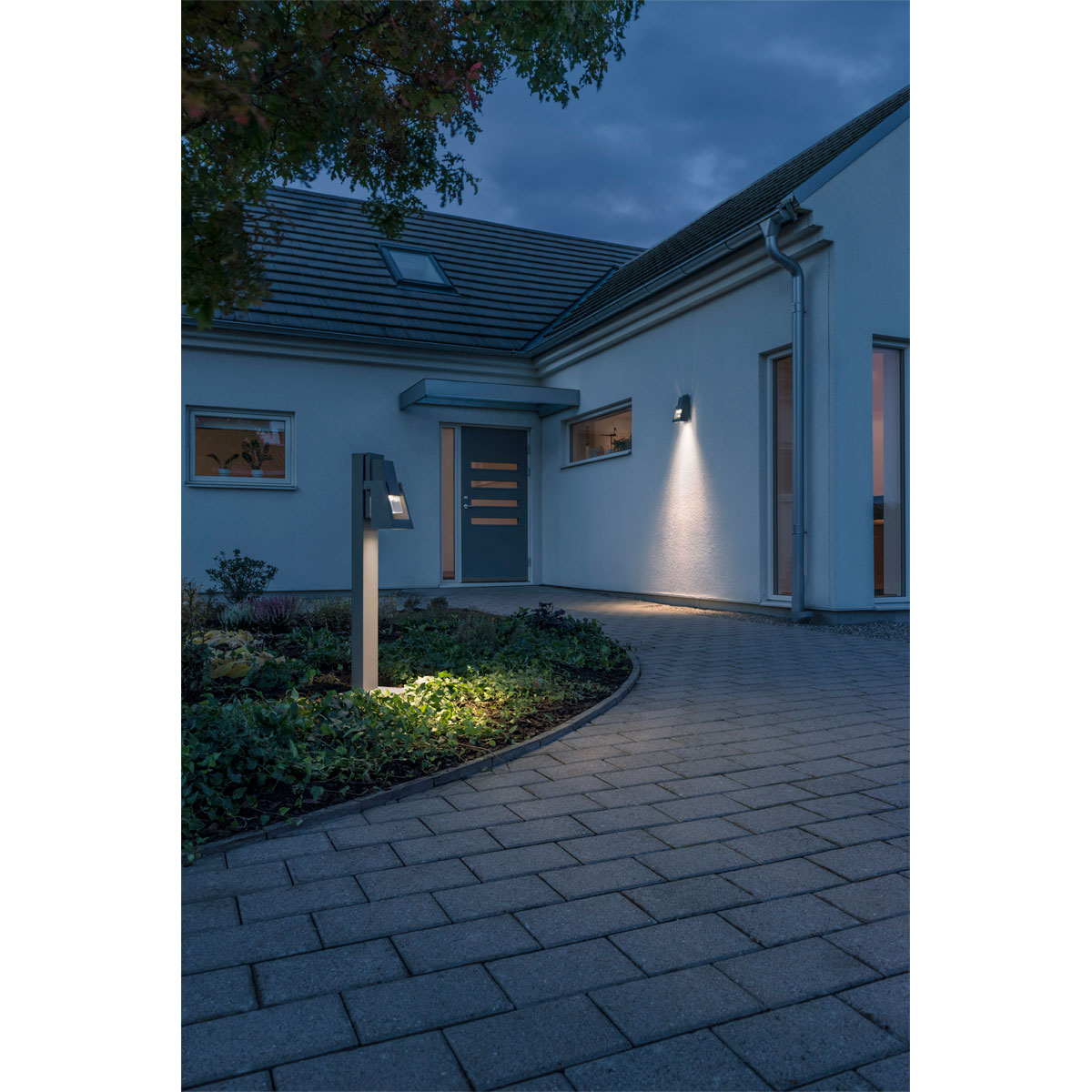 Konstsmide Außenwandleuchte Potenza schwarz Bild 4