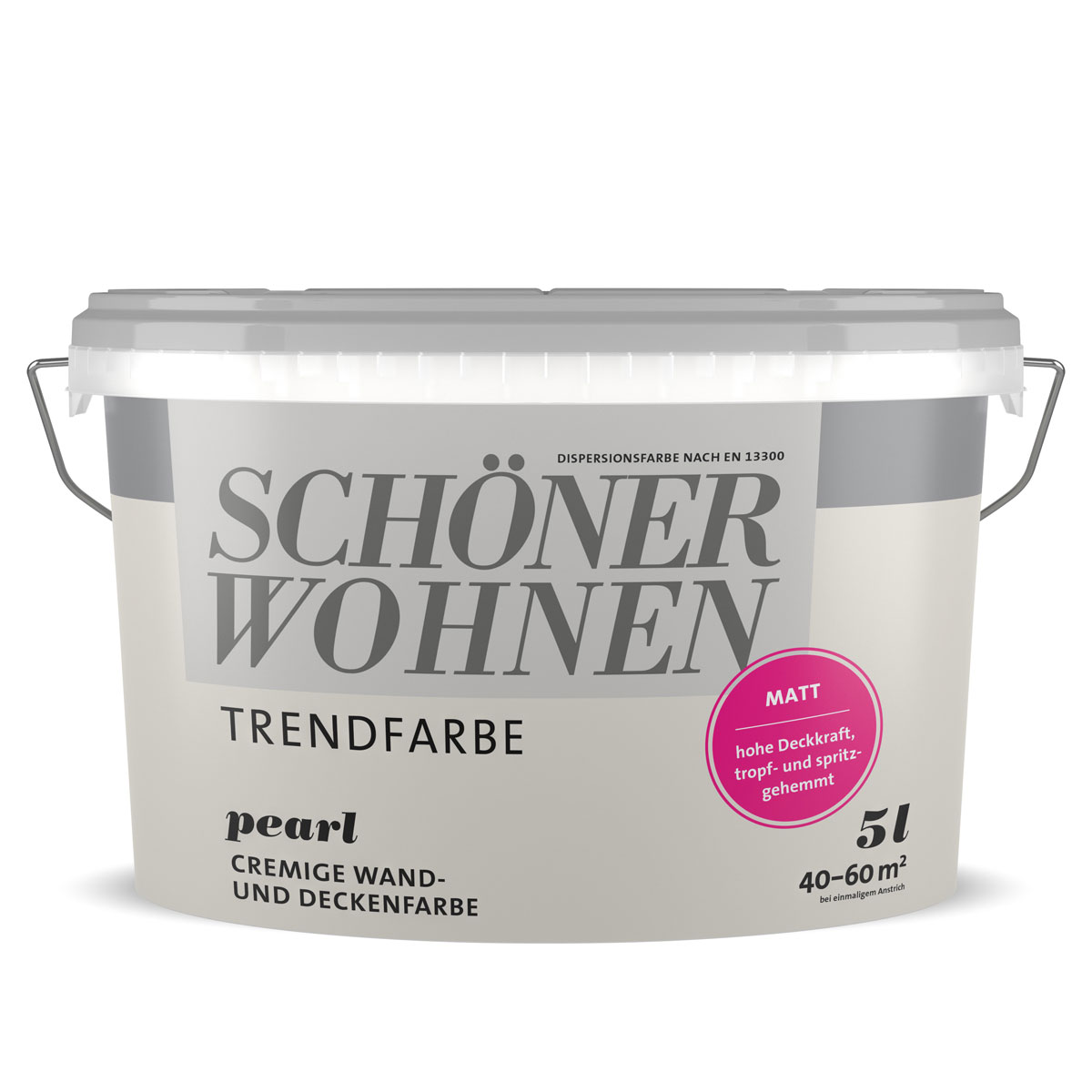Schöner Wohnen Farbe Trendfarbe Pearl Matt 5 L
