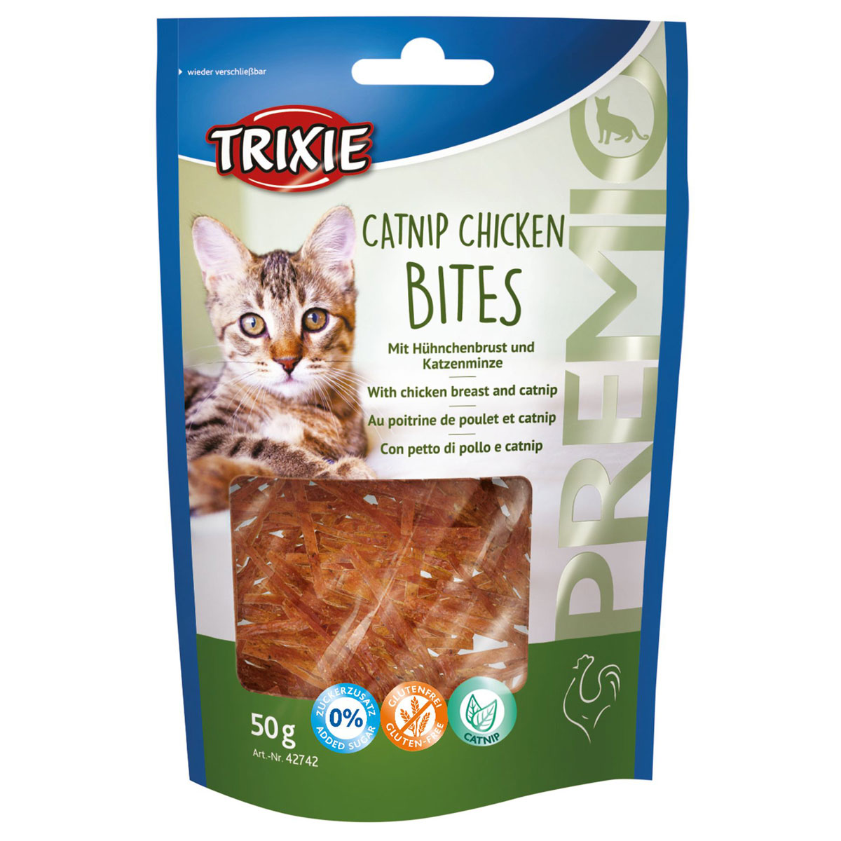 Trixie Premio Catnip Chicken Bites 50g