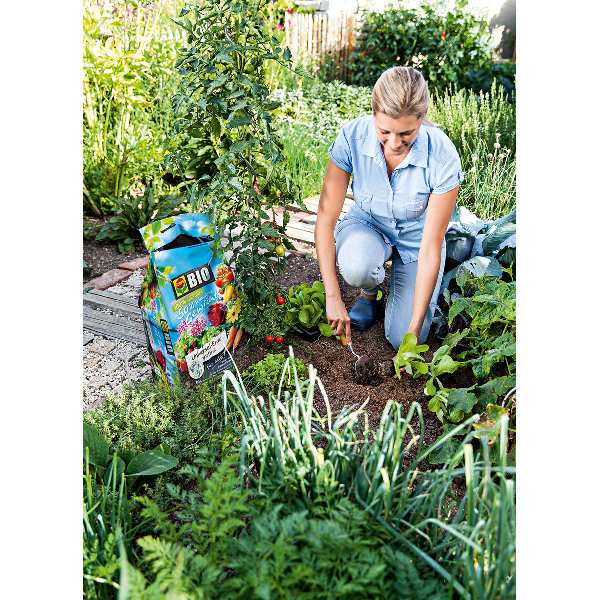 Compo BIO Universal-Erde torffrei 30 L Bild 2