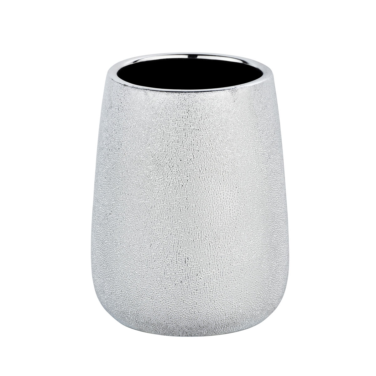 Wenko Zahnputzbecher Glimma silber