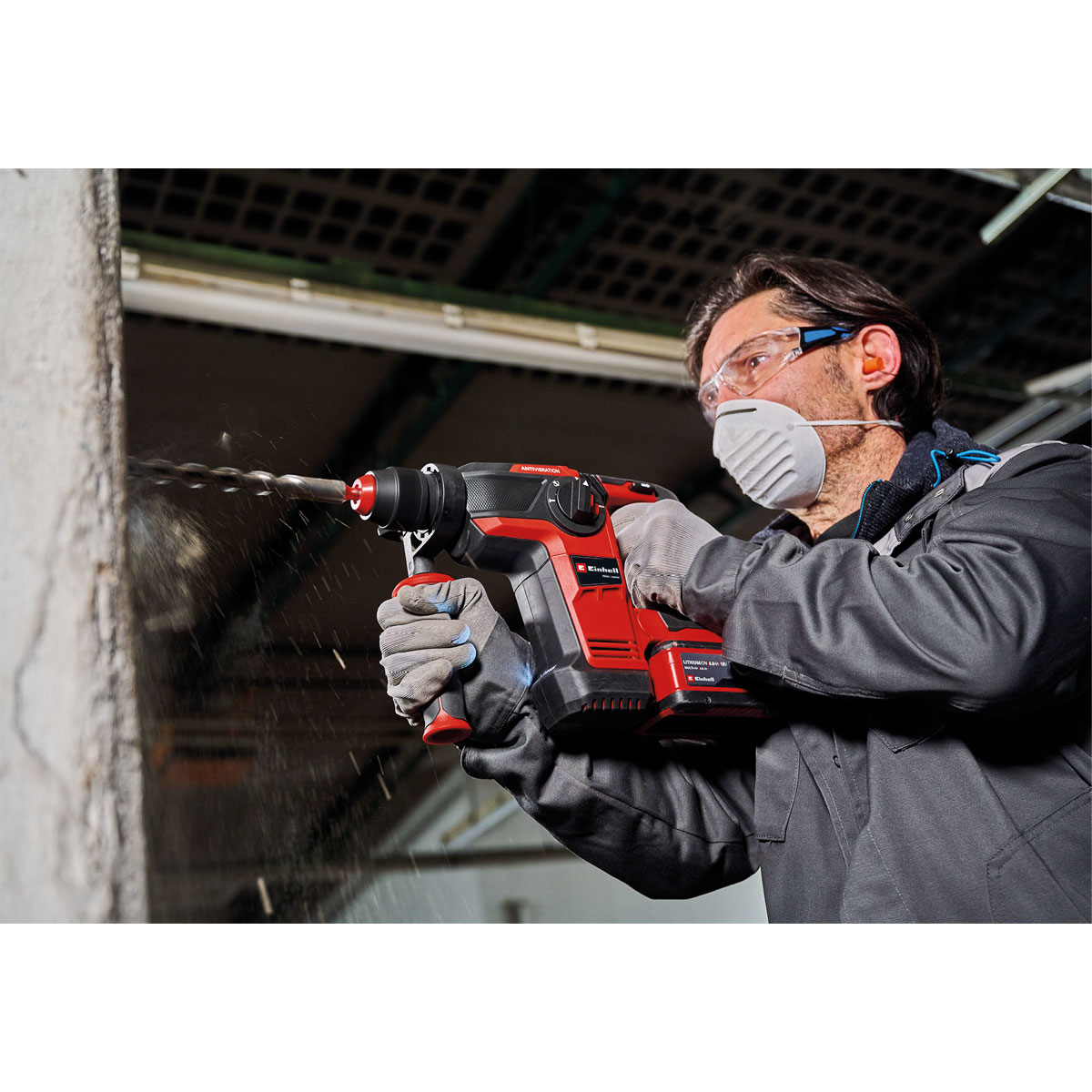 Einhell Herocco Bl Solo Battery Powered Rotary Hammer - Einhell