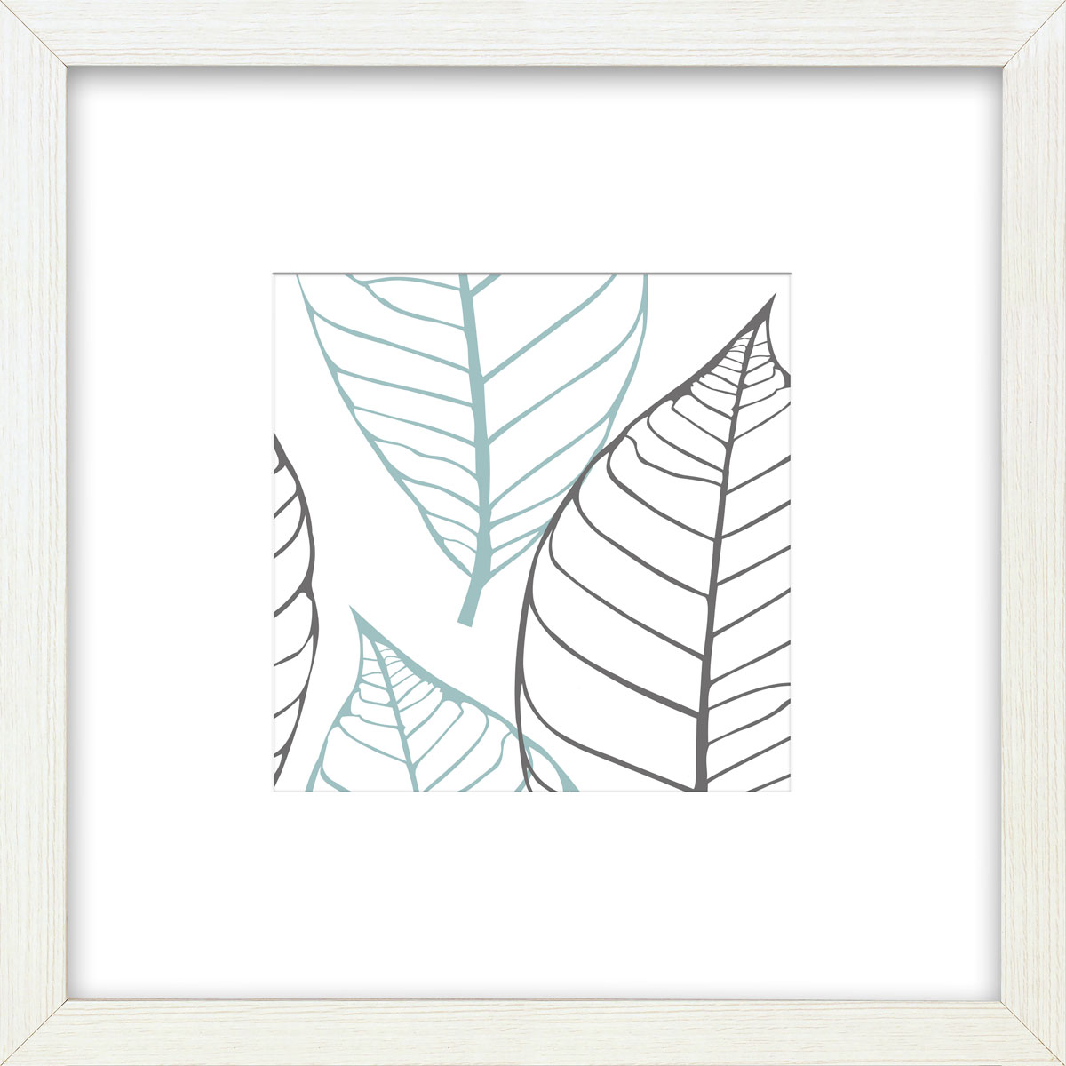 Bilderrahmen Iceland 23x23 cm weiß