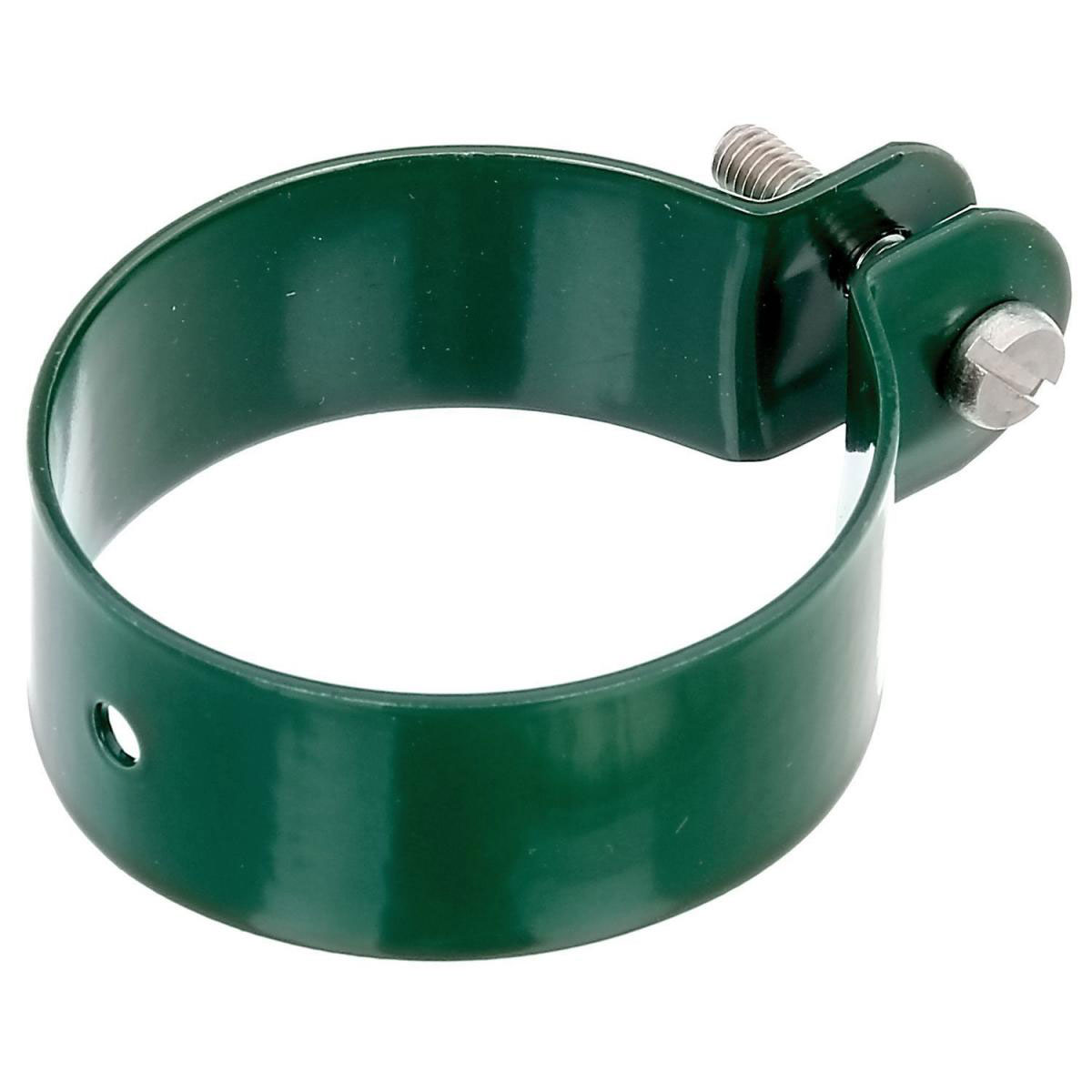Strebenschelle, verzinkt-grün, für 60 mm Durchmesser