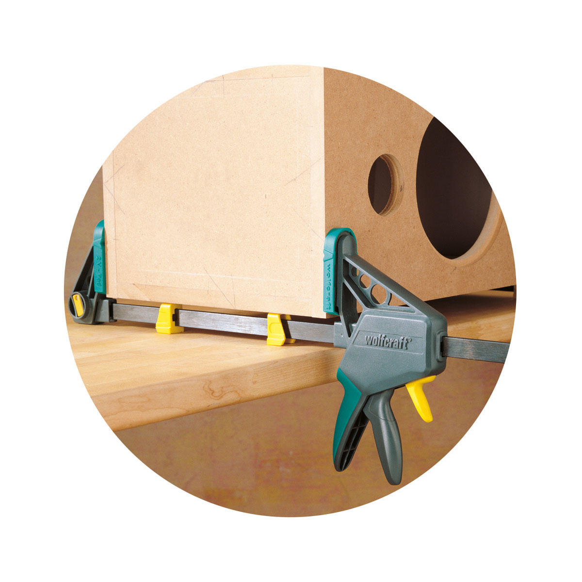 Wolfcraft  Einhandzwinge EHZ PRO 100/915 mm Bild 4