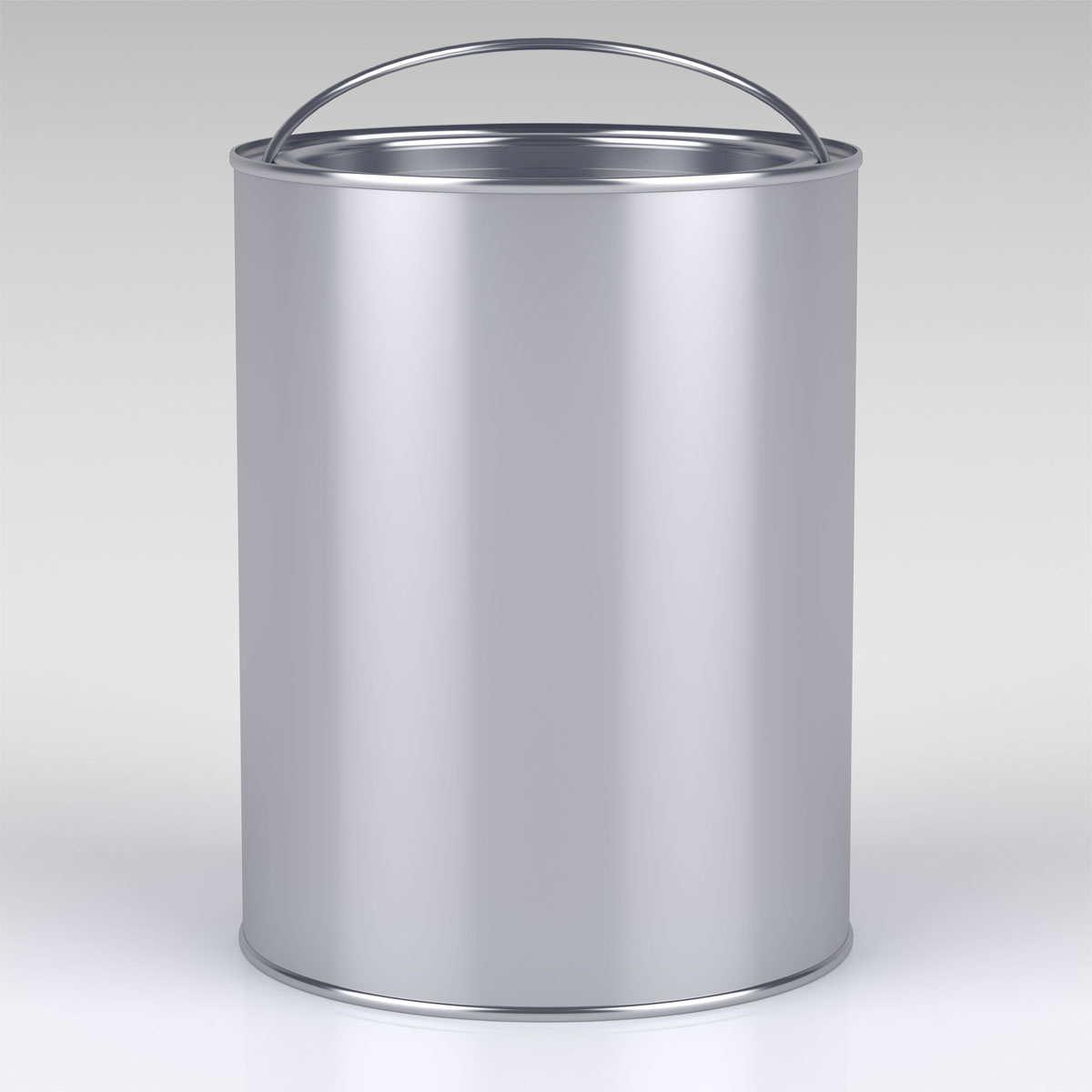 Leerdose und Deckel 2,5 L