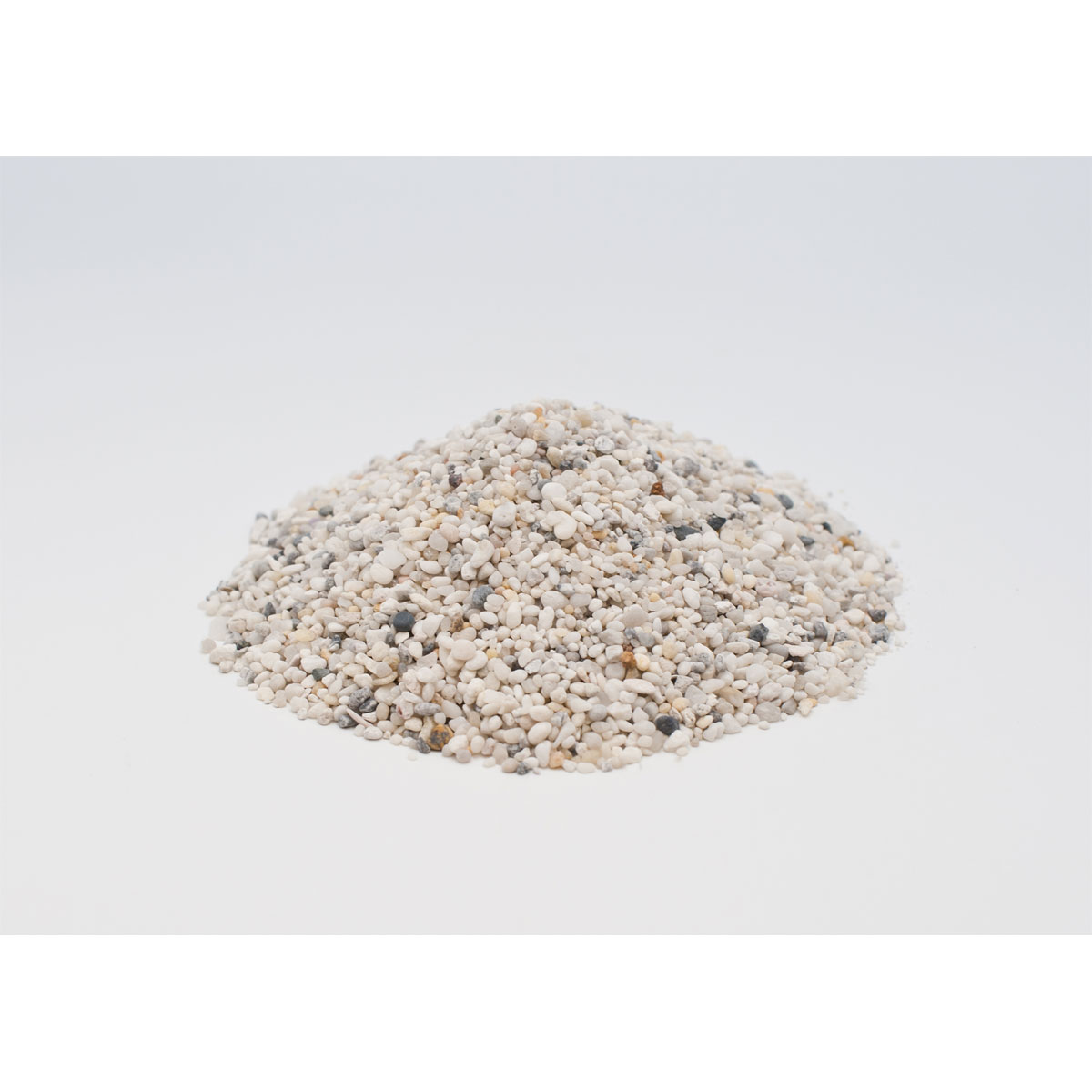 Naturkies 2-4 mm 25 kg weiß