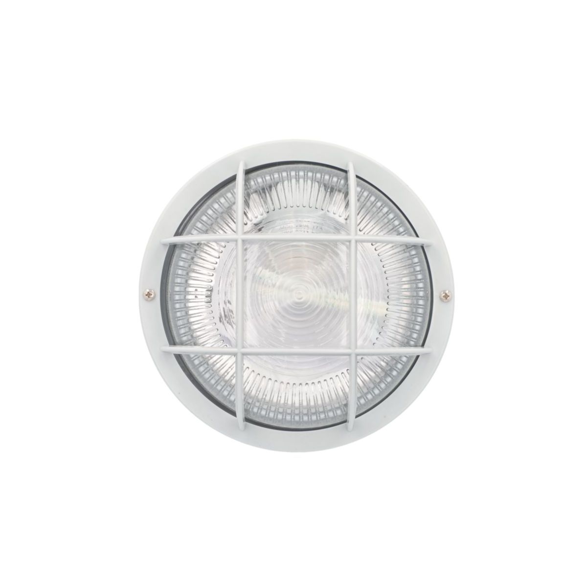 Unitec Rundleuchte 60W PVC-Korb weiss