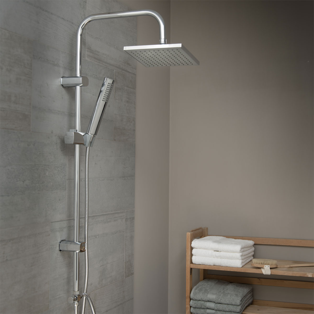 Schütte SCHÜTTE Duschset TOKYO mit Regendusche und Handbrause chrom Bild 7