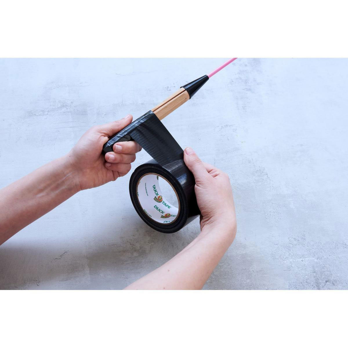 Duck Tape Original 50 mm x 5 m Schwarz Bild 3