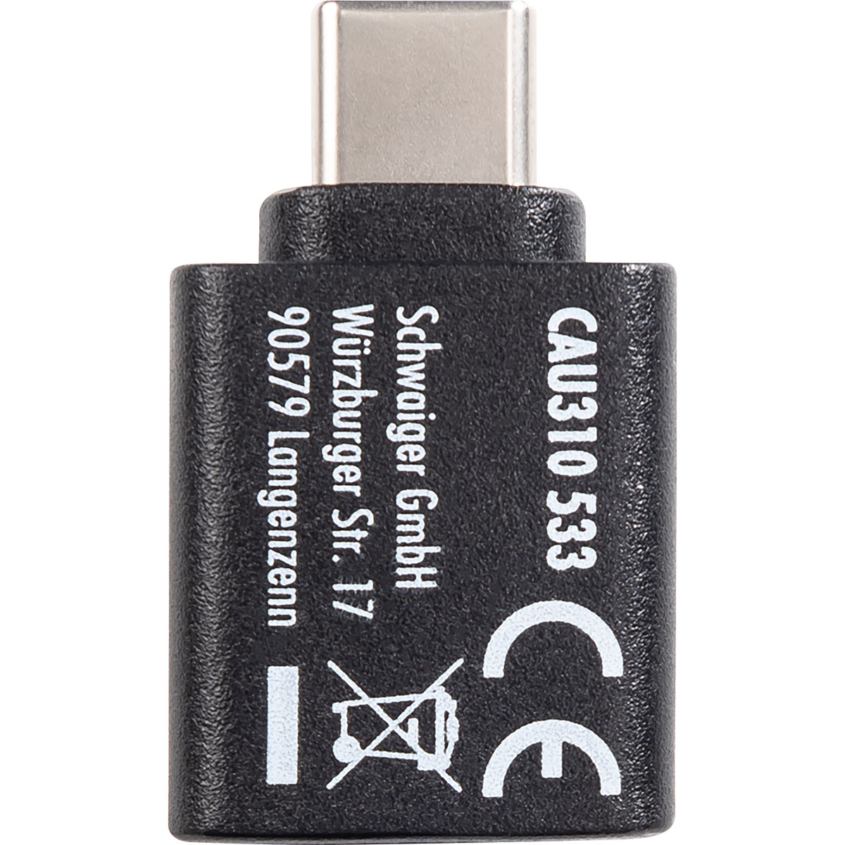 Schwaiger USB-3.1-Adapter mit 3.1 C Stecker und USB 3A Buchse Bild 5