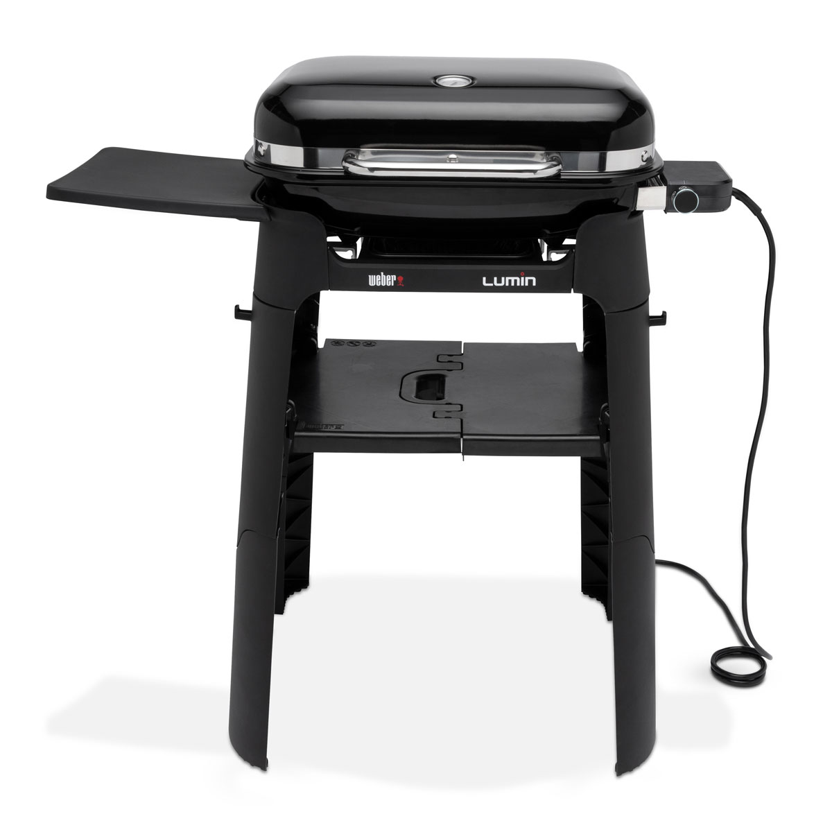 Weber Elektrogrill Lumin mit Stand Black Bild 2