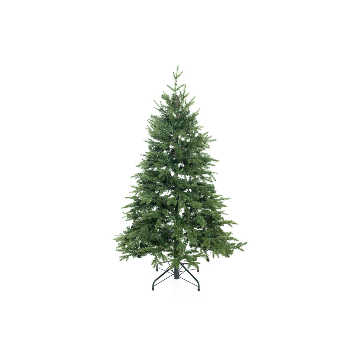 Künstlicher Weihnachtsbaum Sherwood Fichte inkl. LEDs 150 cm Grün