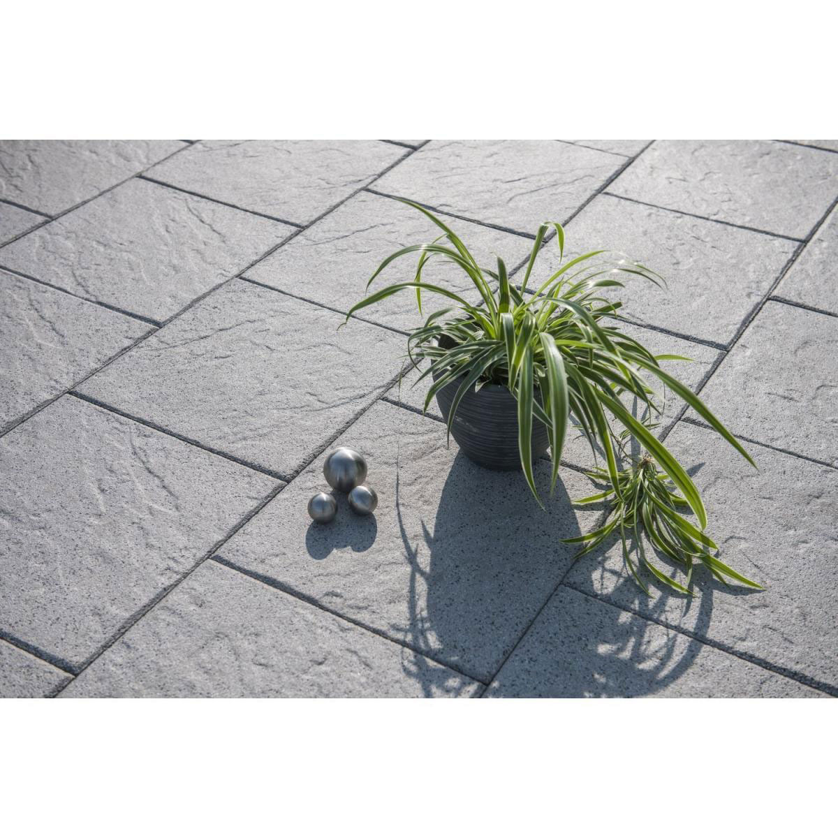 Diephaus  Terrassenplatte No 1 Structure 40 x 40 x 4 cm Quarz Bild 3