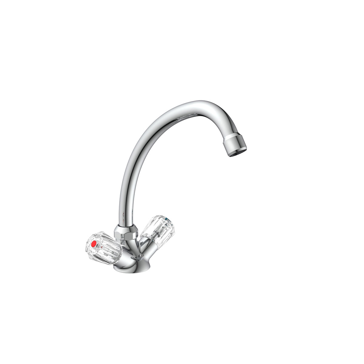 Schütte  Spültischarmatur „Brilliant“ chrom Zweigriff