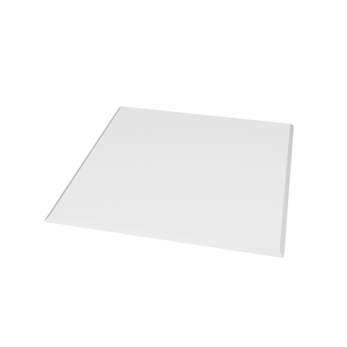 Glasbodenplatte, Stärke 8mm, 100x100cm, eckig