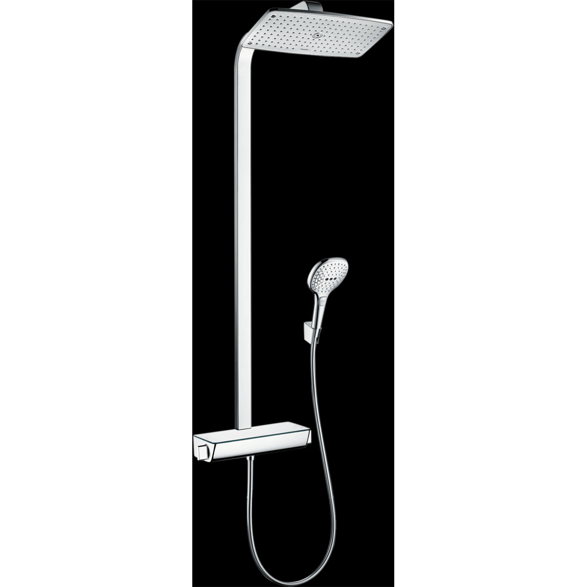 Hansgrohe  Duschsystem 360 Raindance E 1 Strahlart mit Thermostat Chrom