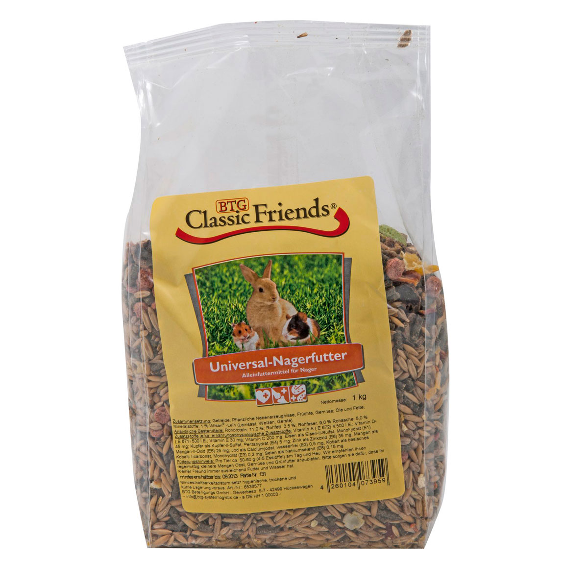 Classic Friends Universal Nagerfutter 1kg