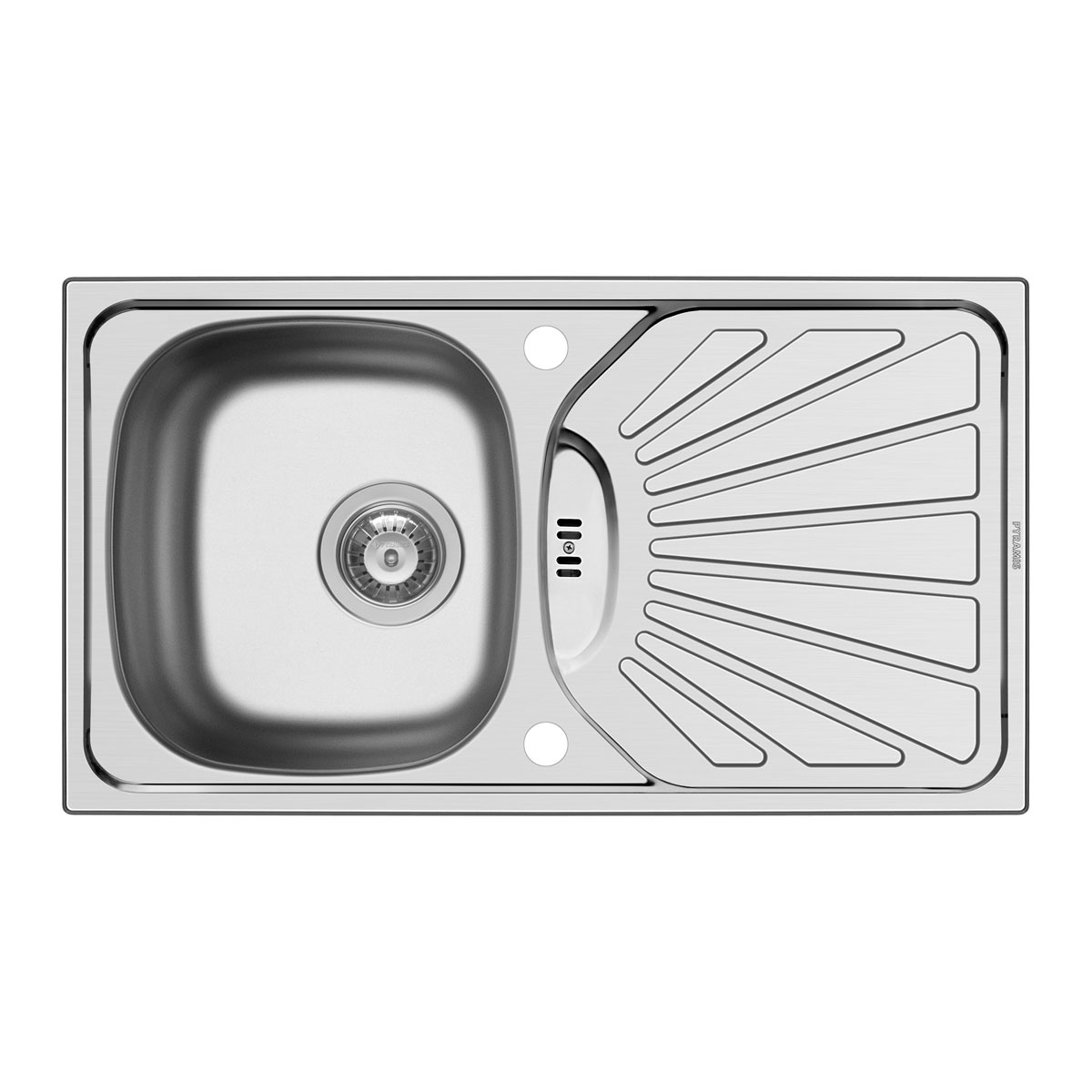 Pyramis  Edelstahl-Einbauspüle ET 78 Margarita