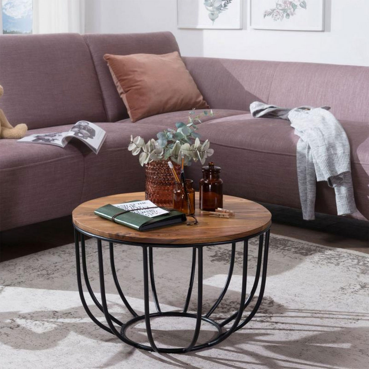 Wohnling Couchtisch „Manora“, Braun Bild 4