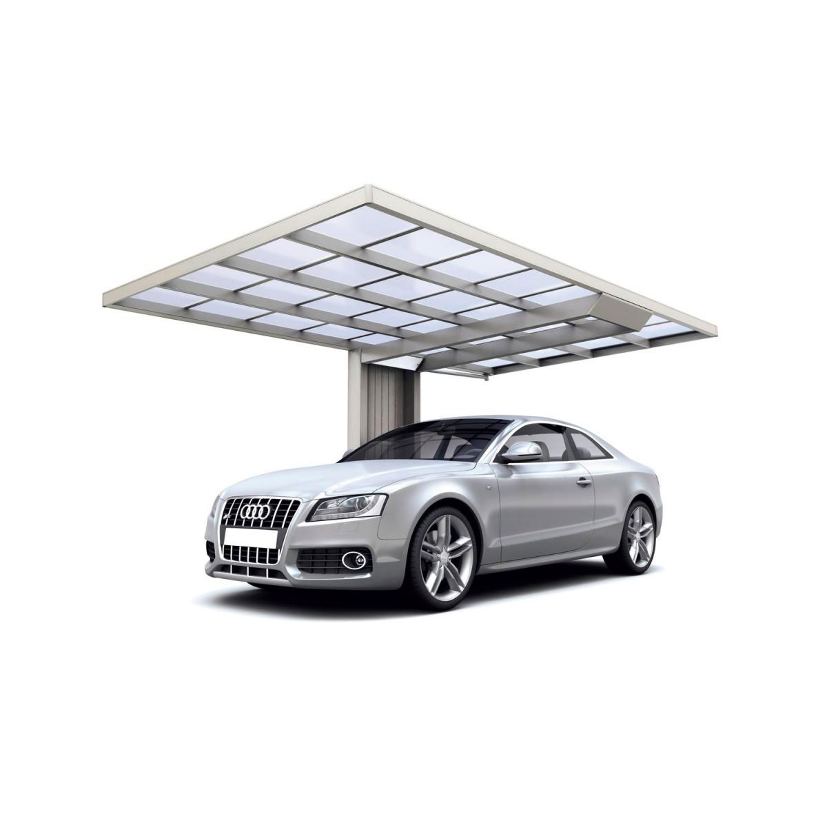 Ximax Carport Alu Neo 90 Typ 2556 Edelstahl-LookSH