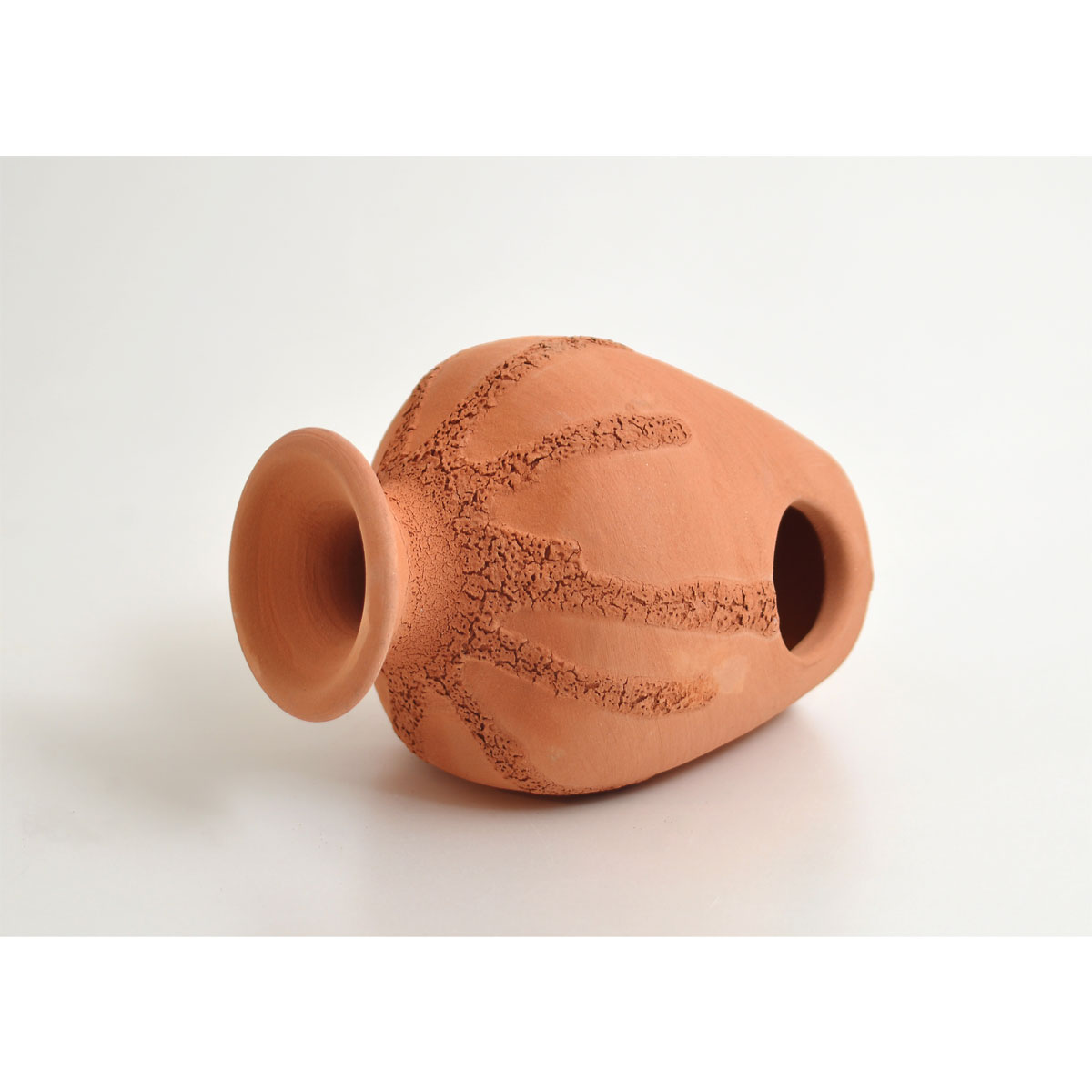 Vase 10 x 12 cm braun