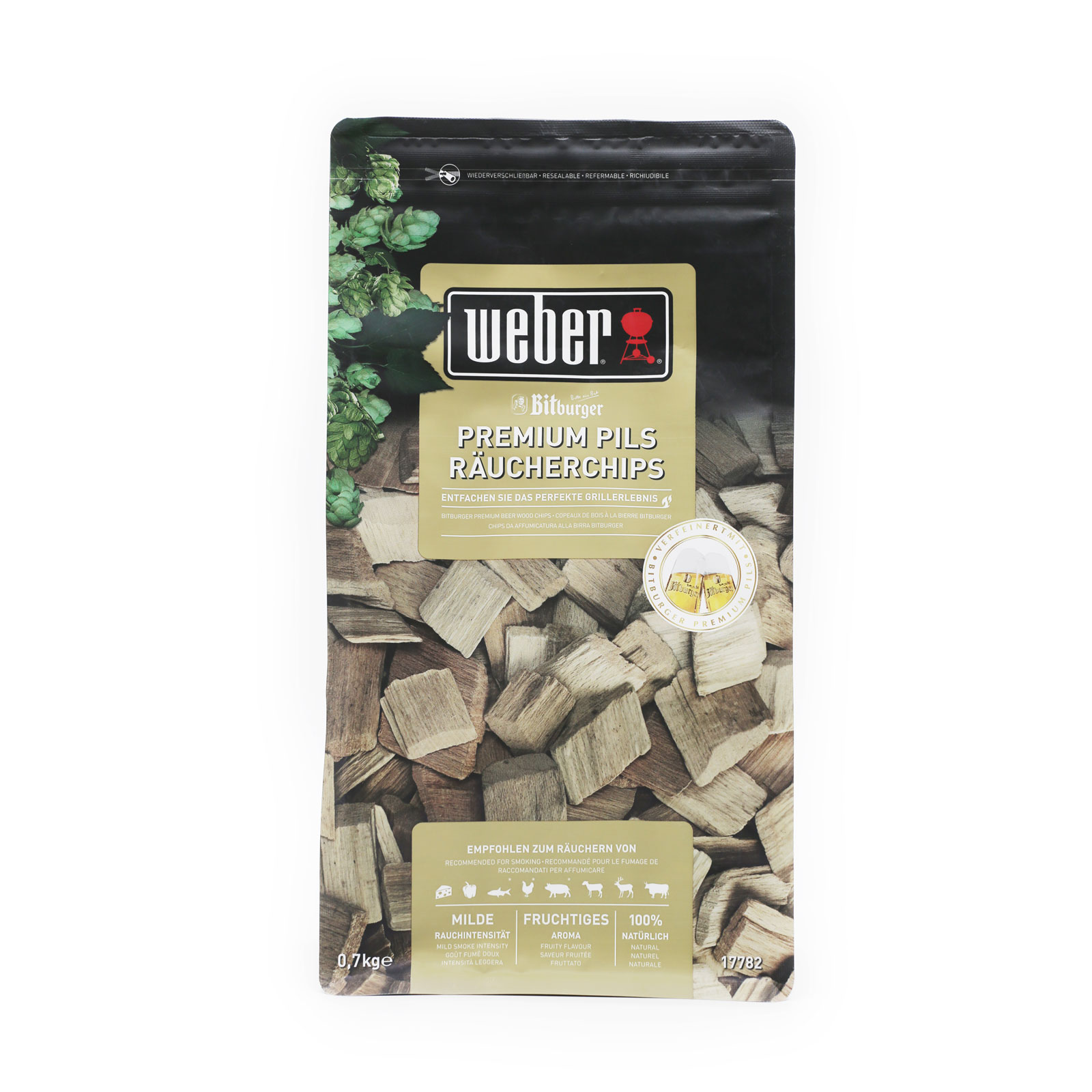 Weber Räucherchips Bitburger Premium Pils 700 g