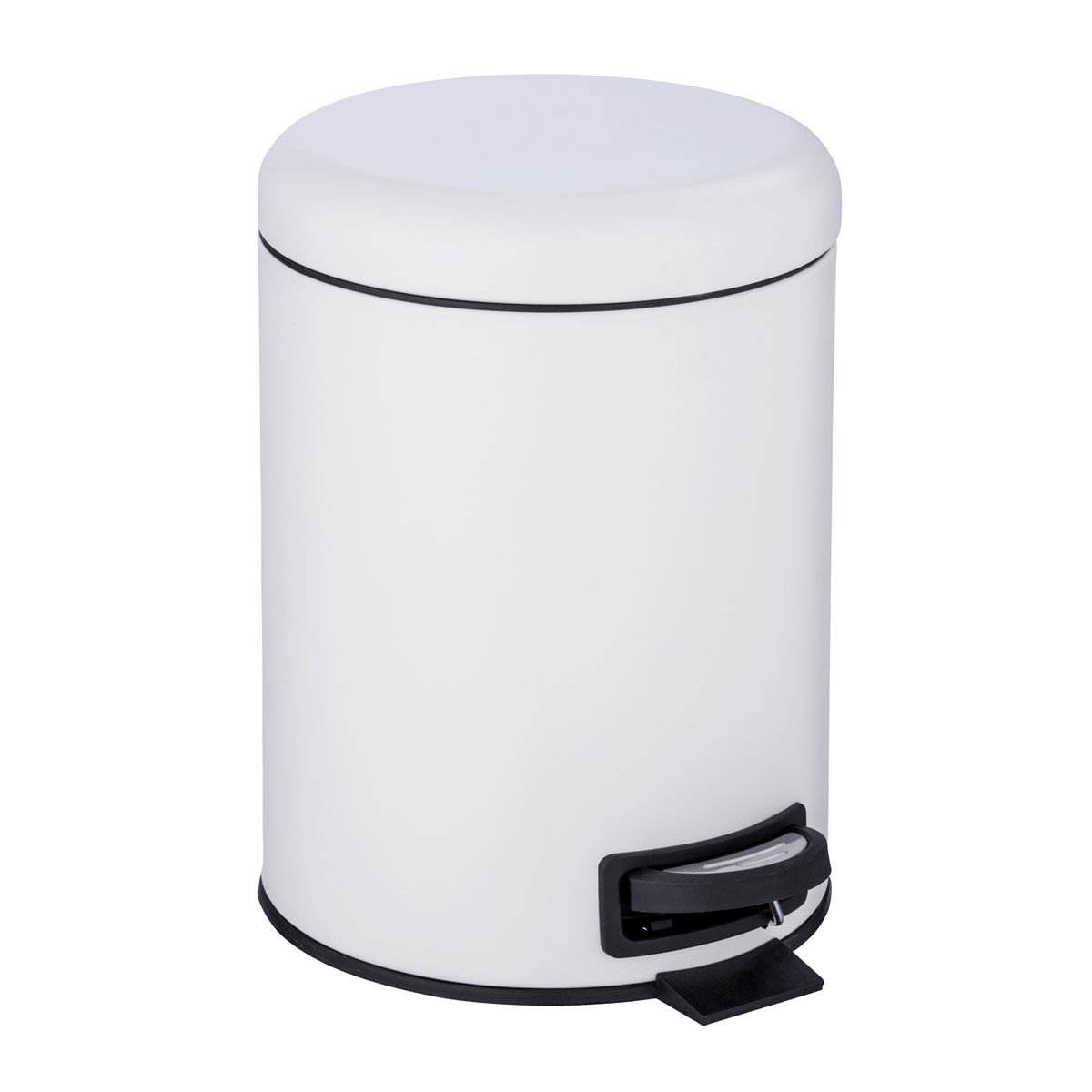 Wenko Kosmetik-Treteimer Leman Weiß 5 L