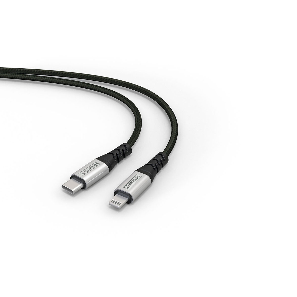 Schwaiger  Sync und Ladekabel Typ C 1,2 m Bild 3