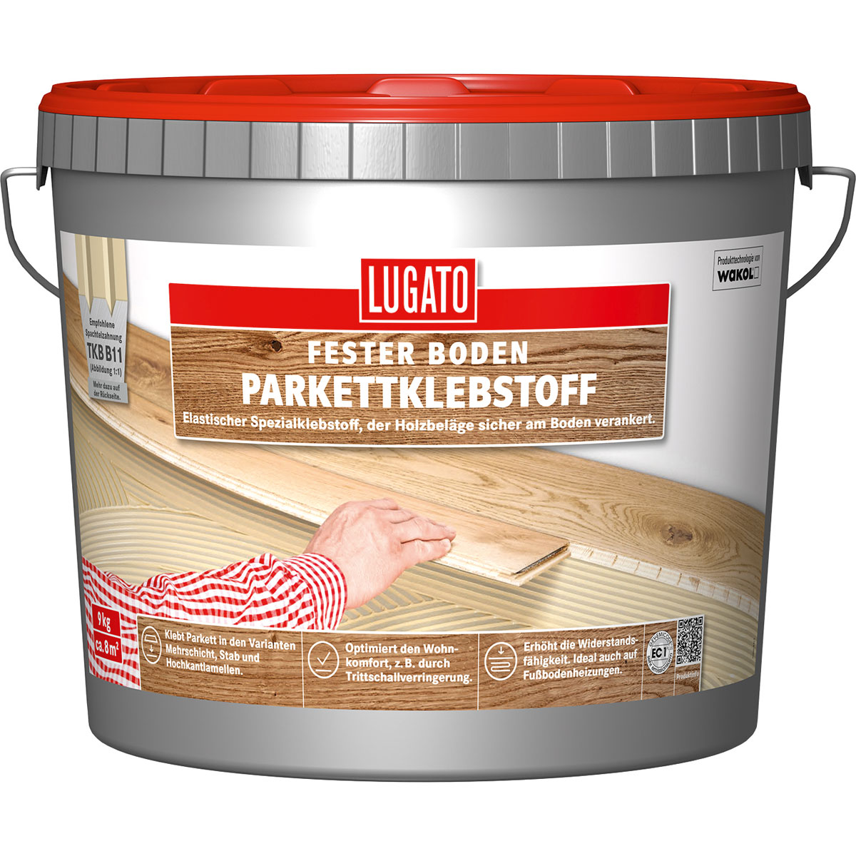 Lugato Parkettklebstoff 9 kg