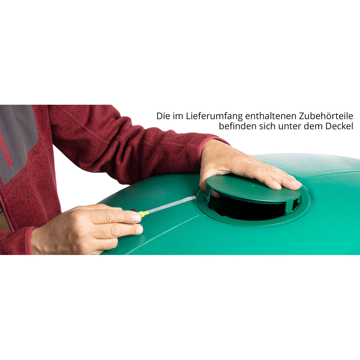 4rain  Wandtank Slim 330 L dunkelgrün Bild 4