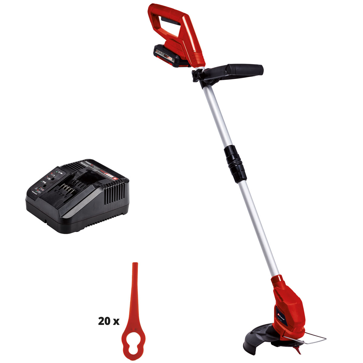 Einhell Akku-Rasentrimmer GC-CT 18/24 Li - Kit 4-teilig