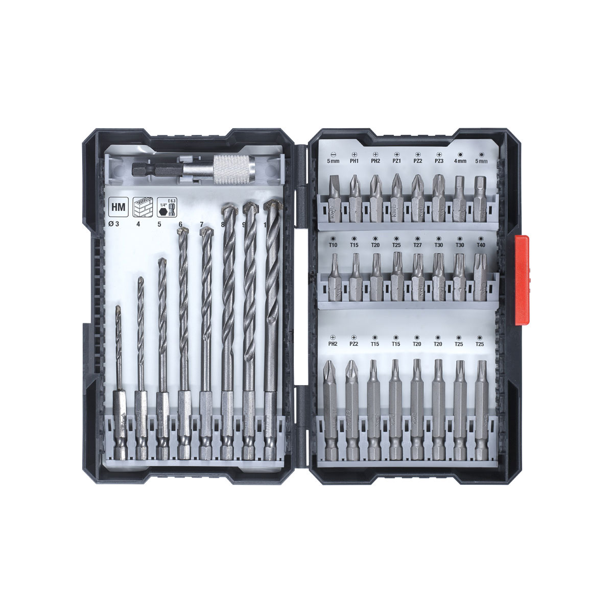 kwb  Bit-Bohrerbox 33 teilig inklusive L-Box Bild 2