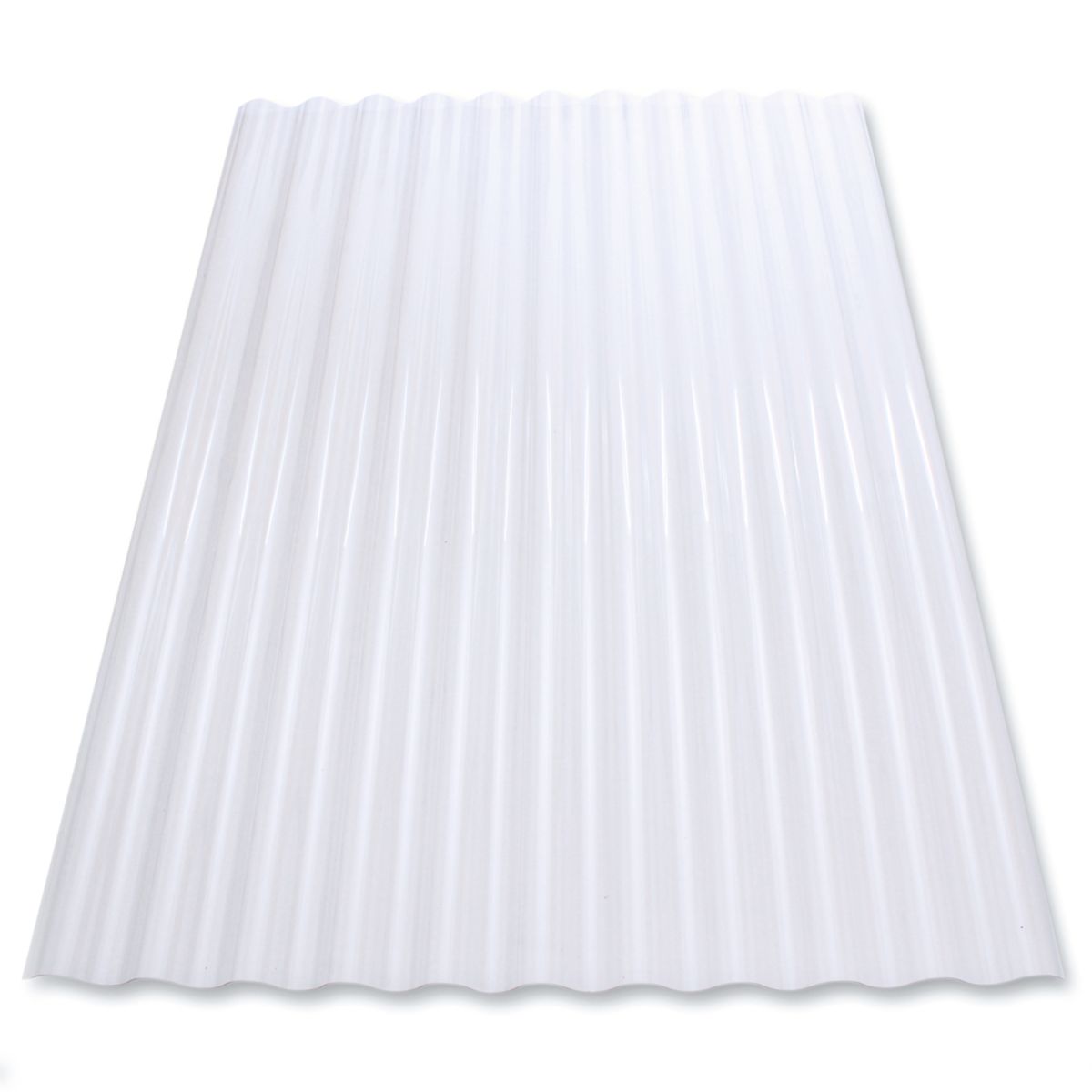 PVC Wellplatte Sinus transparent 120x80 cm Bild 2