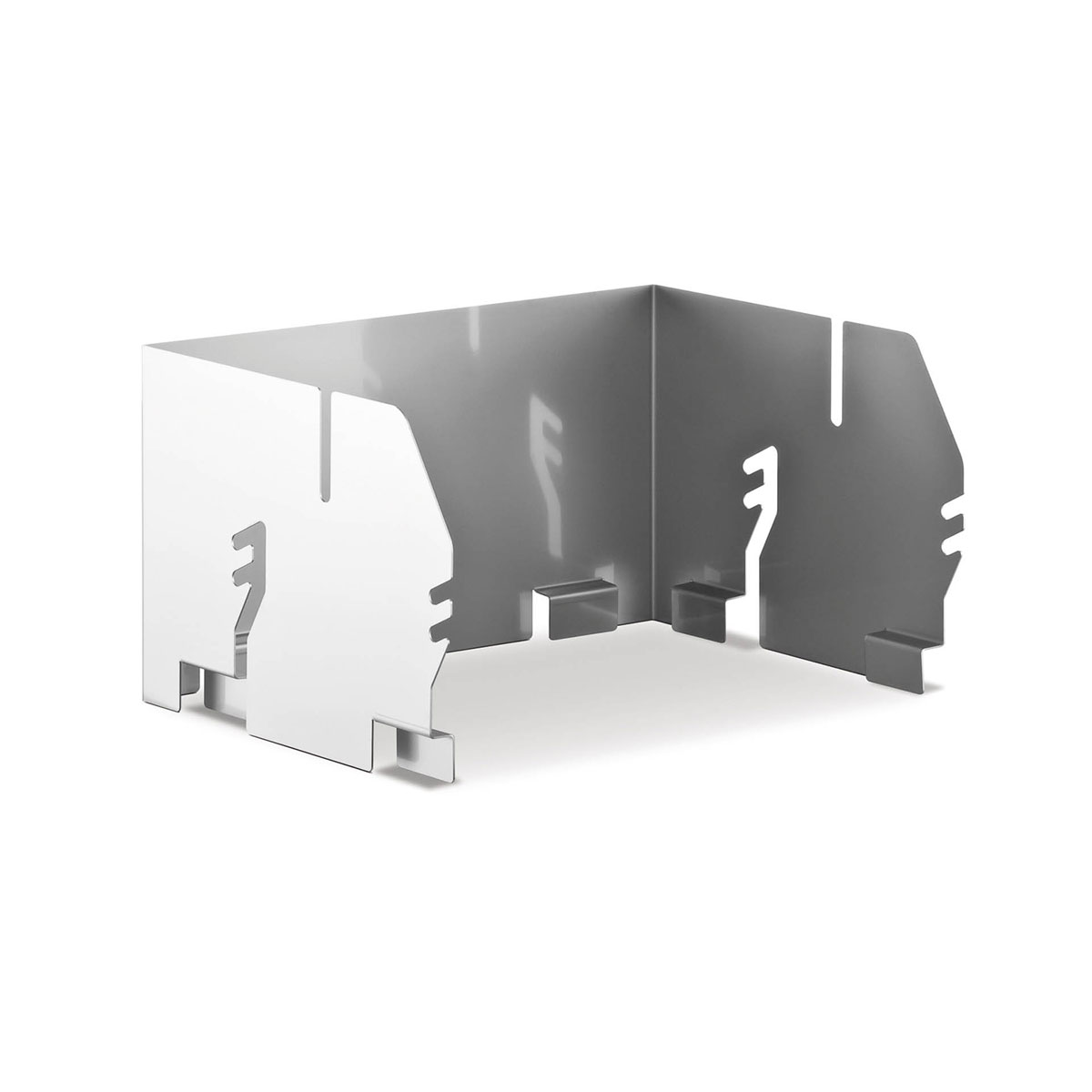 Aufsatz-Windansteckblech für Thüros I/T2 Grillfläche 35 x 35 cm