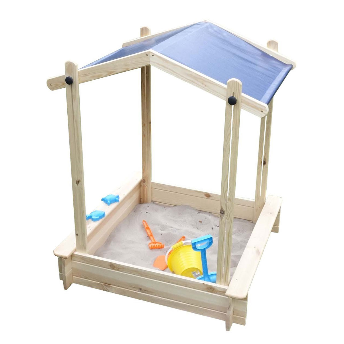 Promadino Sandkasten Peter mit Dach