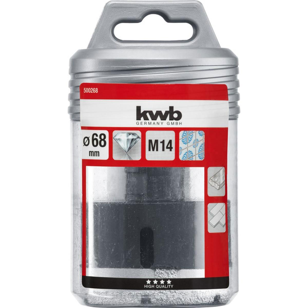 kwb  Trockenschnitt-Lochsägen Durchmesser 68 mm Bild 2